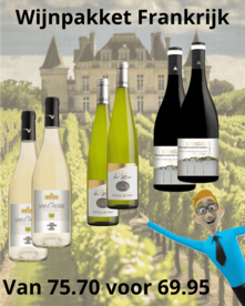 Wijnpakket aanbieding Frankrijk