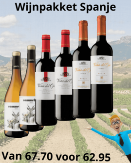 Wijnpakket aanbieding Rioja