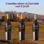 Wijnpakket Zuid Italië Wijnpakket Zuid Italië
