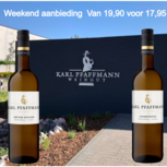 Weekend wijnaanbieding Karl Pfaffmann Weekend wijnaanbieding Karl Pfaffmann